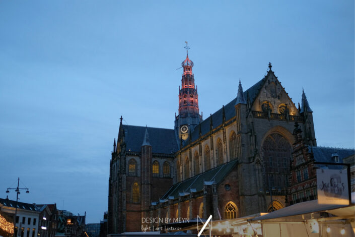 lichtkunst light art Grote Kerk St.-Bavo Haarlem | Mijntje van de Sande